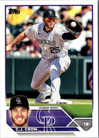 2023 Topps C.J. Cron #63