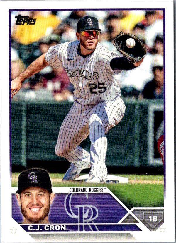 2023 Topps C.J. Cron #63