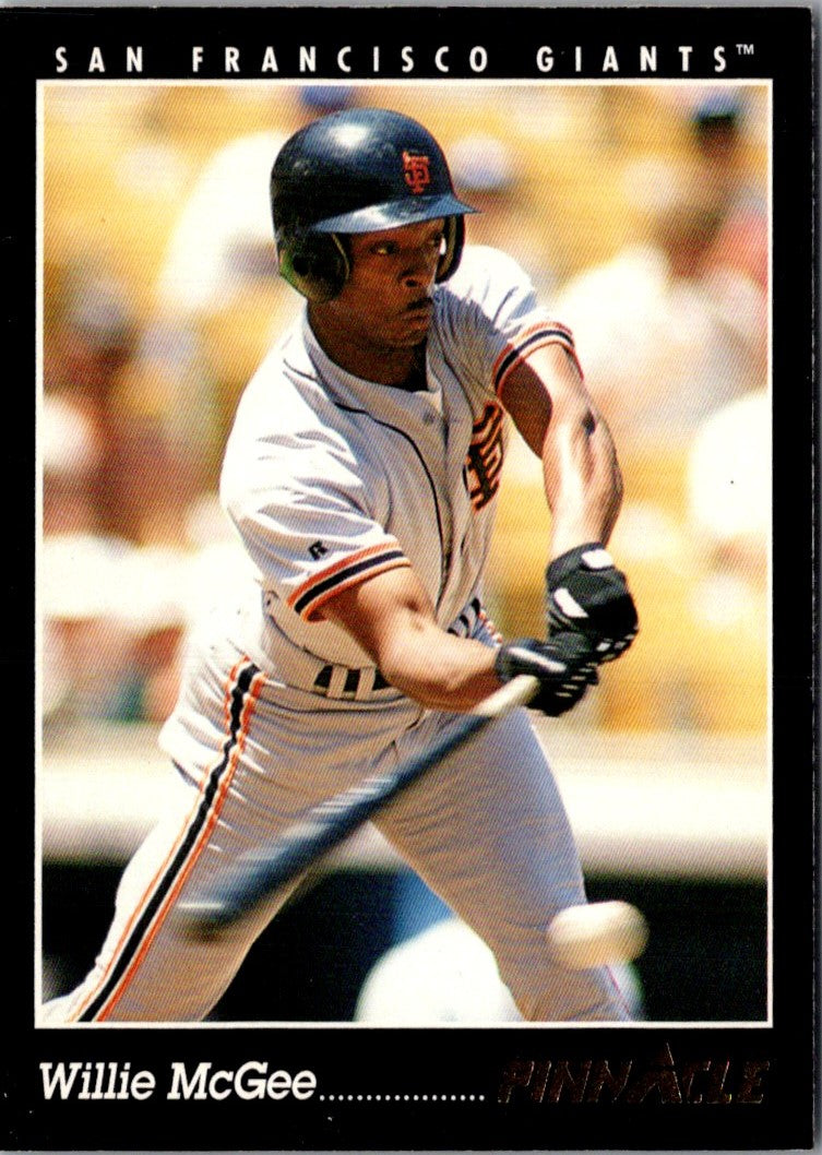 1993 Pinnacle Willie McGee