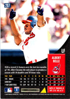 1996 Pinnacle Albert Belle #207