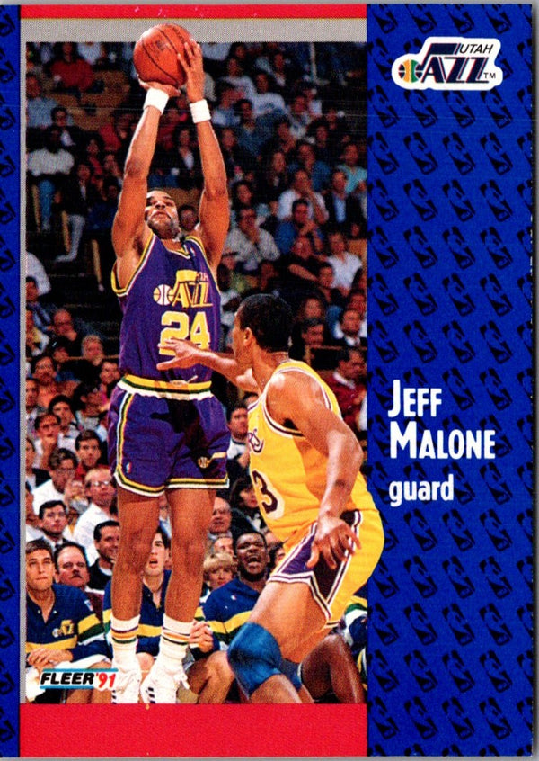 1991 Fleer Jeff Malone #200