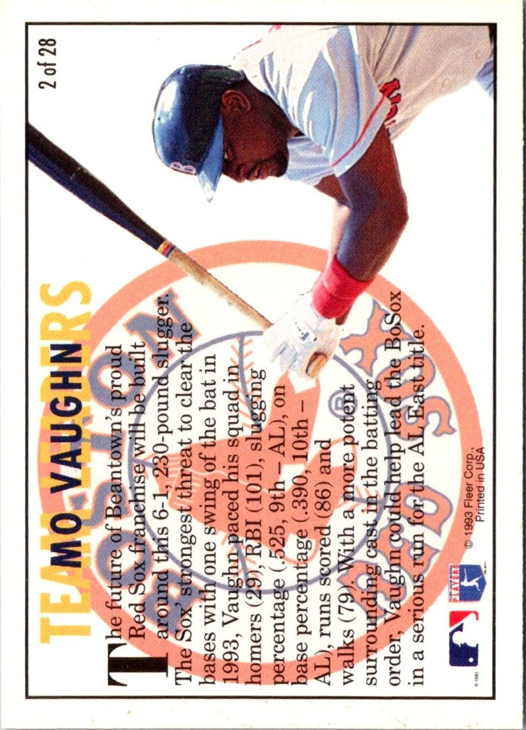 1994 Fleer Team Leaders Mo Vaughn