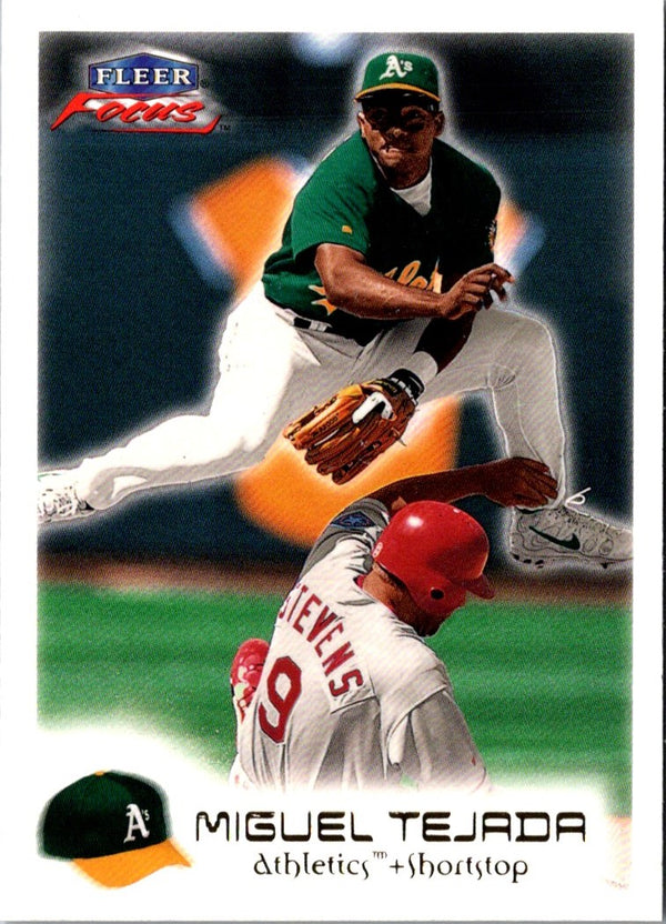 2000 Fleer Miguel Tejada #3