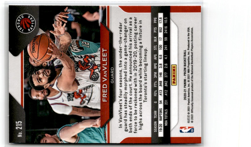 2020 Panini Prizm Fred VanVleet