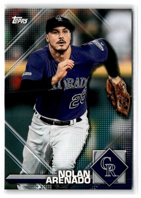 2020 Topps Opening Day 2020 Sticker Collection Preview Nolan Arenado #SP-5