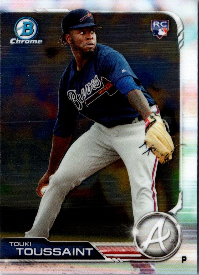 2019 Bowman Chrome Touki Toussaint