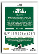 2021 Donruss Holo Blue Mike Soroka