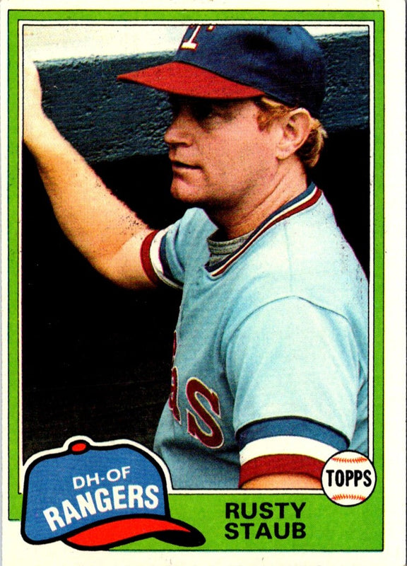 2017 Topps Rediscover Stamped Buybacks Silver Rusty Staub #80