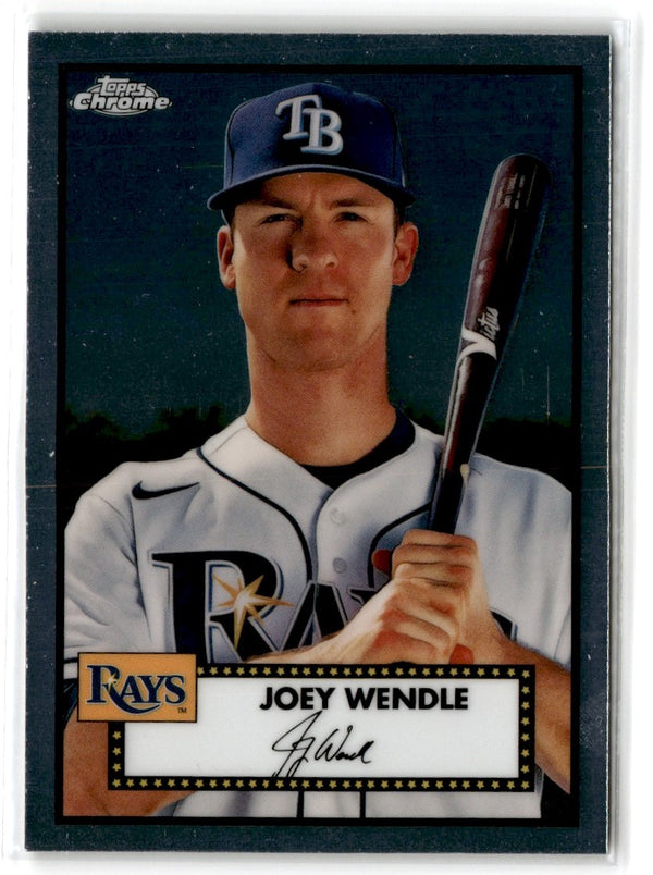 2021 Topps Chrome Platinum Anniversary Joey Wendle #415