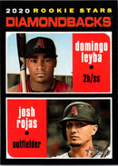 2020 Topps Heritage Domingo Leyba/ Josh Rojas