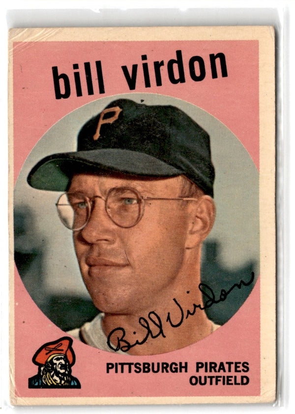 1959 Topps Bill Virdon #190