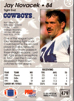 1992 Pro Set Jay Novacek #479