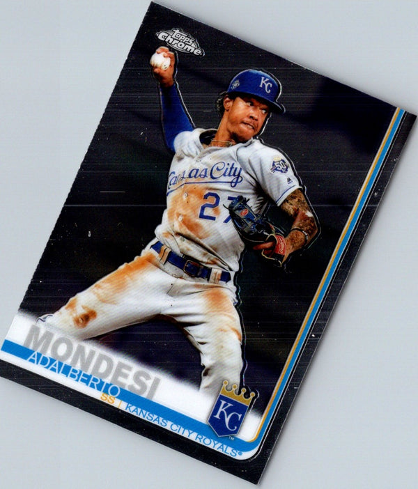 2019 Topps Chrome Adalberto Mondesi #164