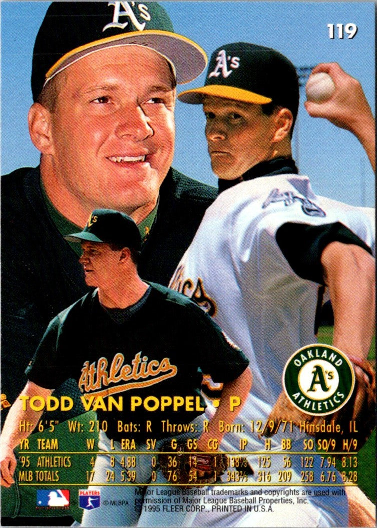 1996 Ultra Todd Van Poppel