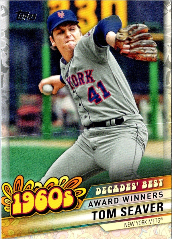 2020 Topps Update Decades' Best Blue Tom Seaver #DB-12