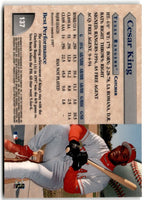 1998 Bowman's Best Cesar King #137 Rookie