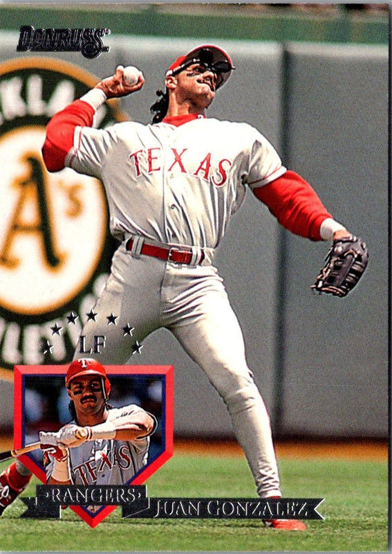 1995 Donruss Juan Gonzalez #42