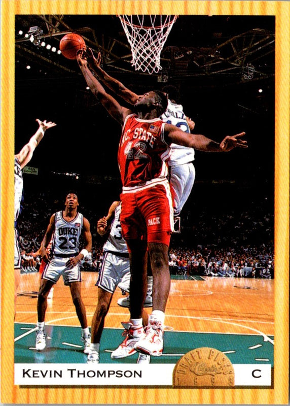 1993 Classic Draft Picks Gold Kevin Thompson #72