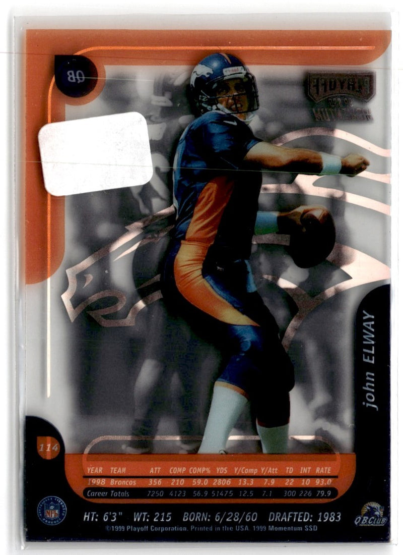 1999 Playoff Momentum SSD John Elway