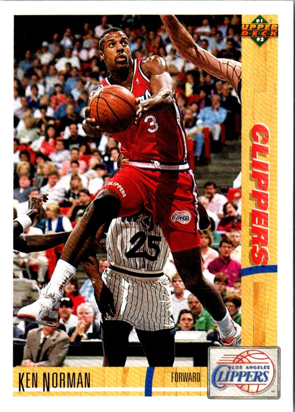 1991 Upper Deck Ken Norman #111