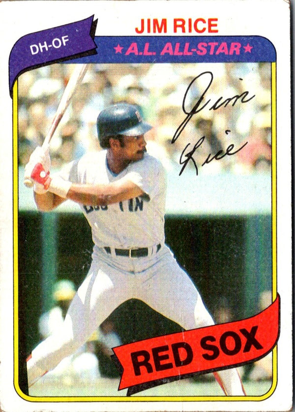 1980 Topps Jim Rice #200