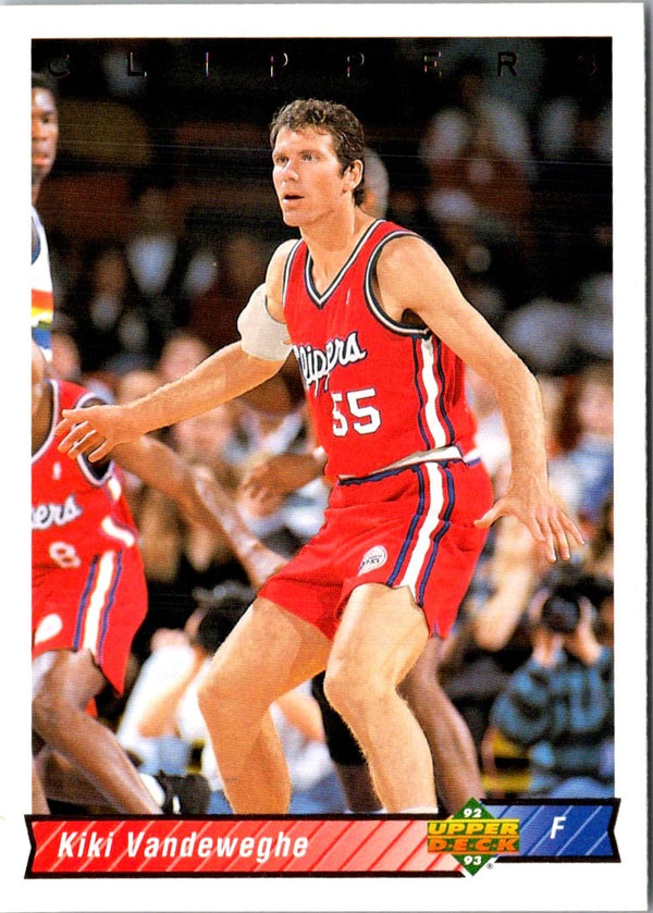 1992 Upper Deck Kiki Vandeweghe #385