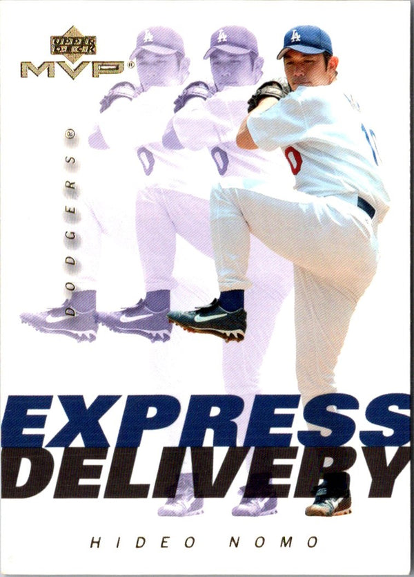 2003 Upper Deck MVP Express Delivery Hideo Nomo #ED9