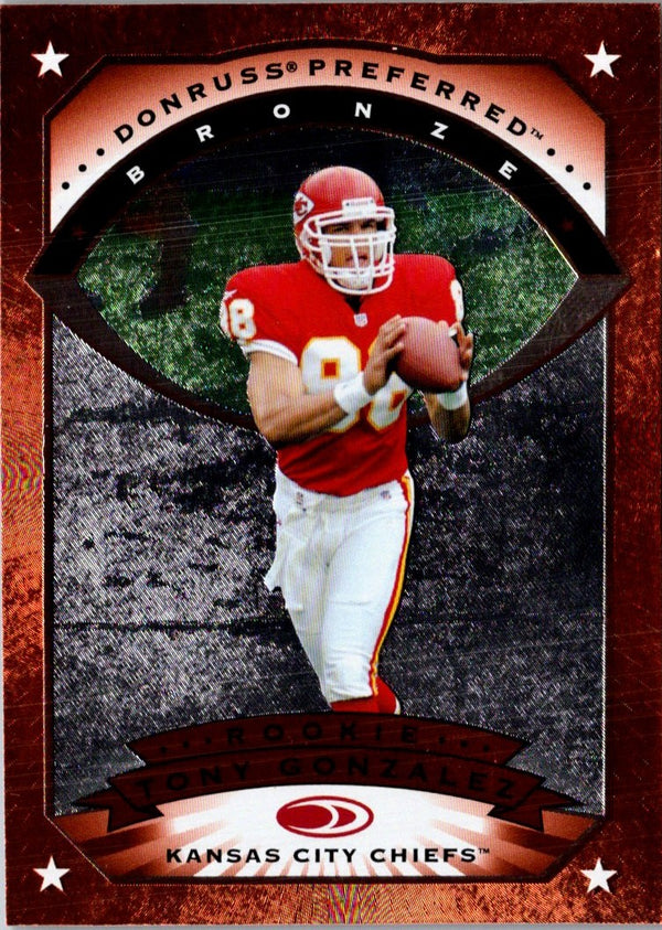 1997 Donruss Preferred Tony Gonzalez #102 Rookie