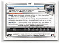 2020 Bowman 1st Edition Wander Franco #BFE-1