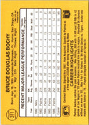 1987 Donruss Bruce Bochy