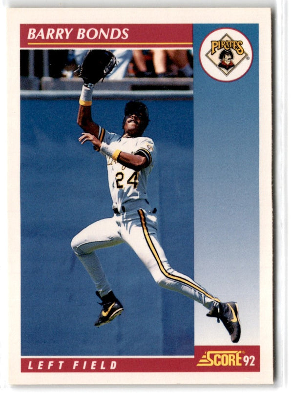 1992 Score Barry Bonds #555