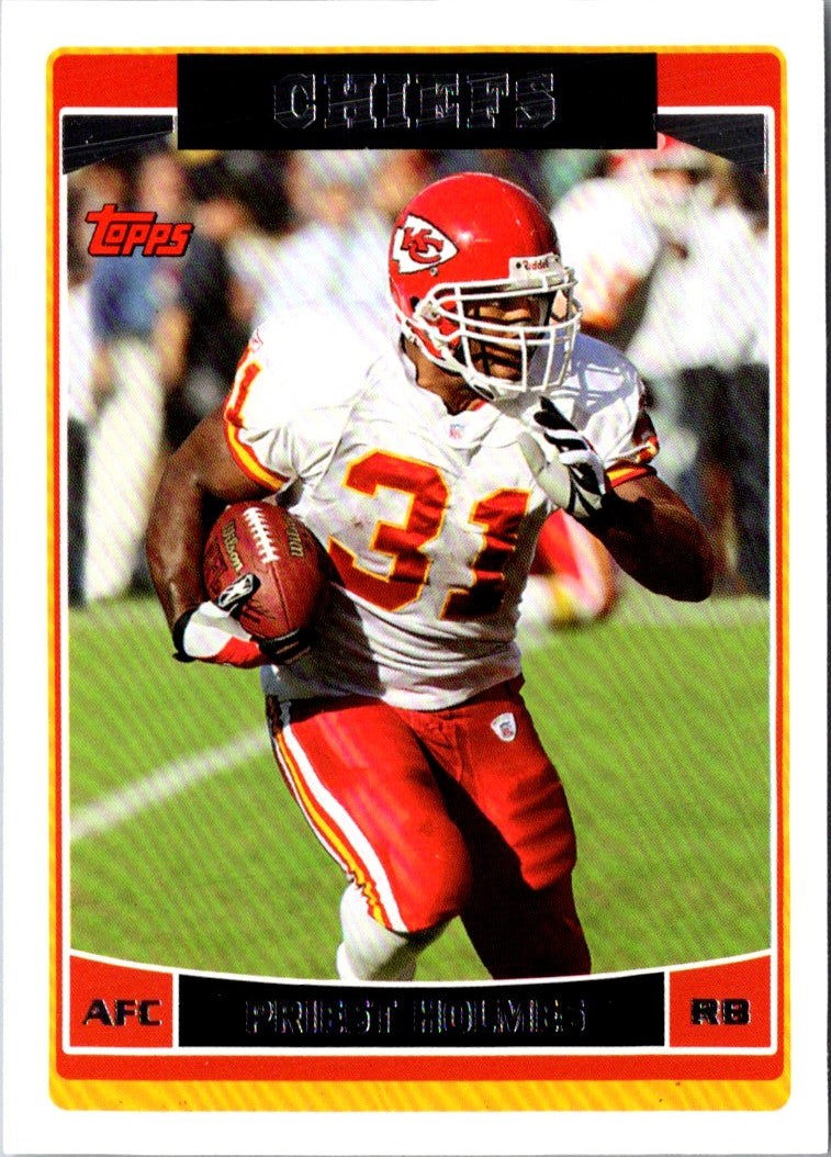 2006 Topps Priest Holmes