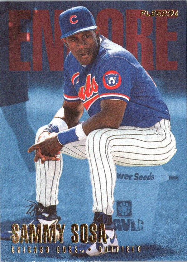 1996 Fleer Update Sammy Sosa #U242