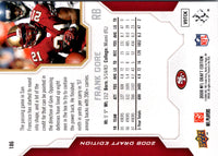 2008 Upper Deck Draft Edition Frank Gore #186