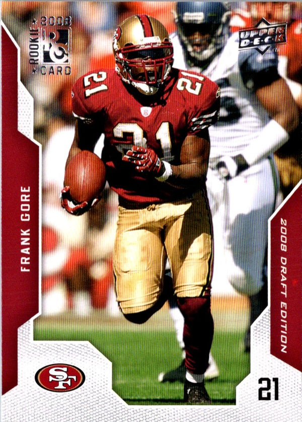 2008 Upper Deck Draft Edition Frank Gore #186