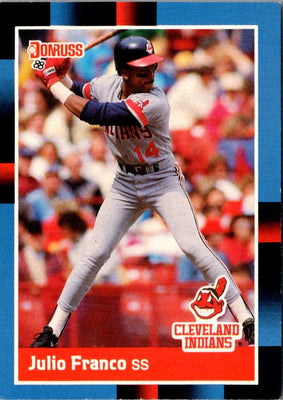 1988 Donruss Julio Franco #156