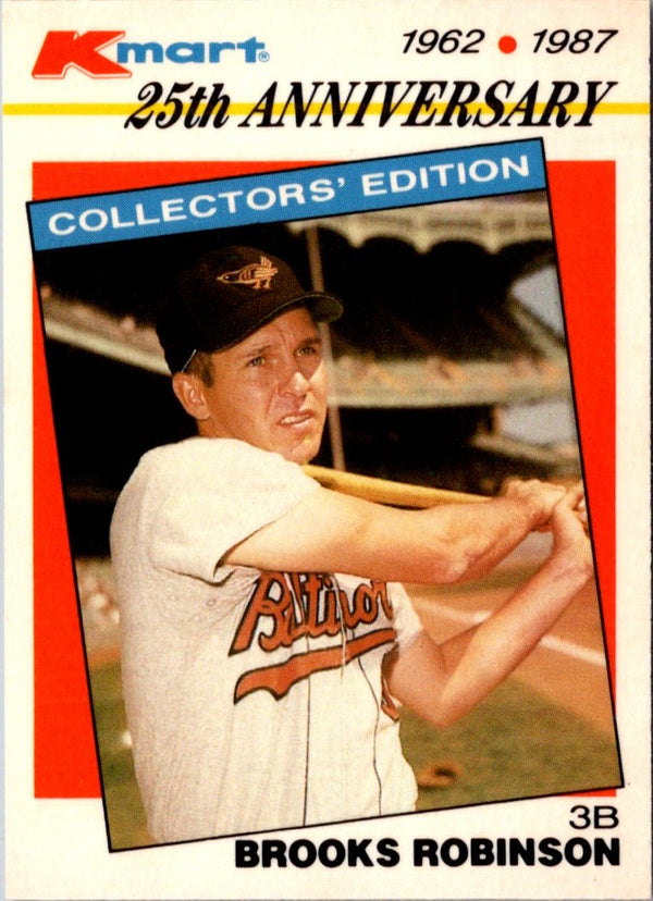 1987 Topps Kmart 25th Anniversary Brooks Robinson #9