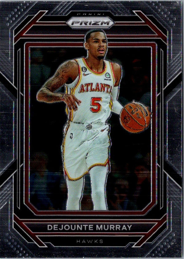 2022 Panini Prizm Blue Dejounte Murray #146