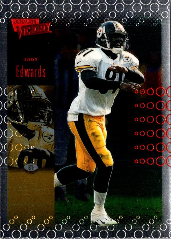 2000 Upper Deck Ultimate Victory Troy Edwards #69