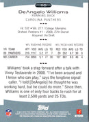 2010 Topps Platinum DeAngelo Williams