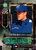 1997 Metal Universe Alex Gonzalez #183