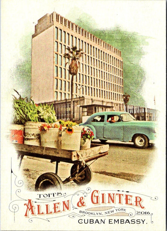 2016 Topps Allen & Ginter Cuban Embassy #42