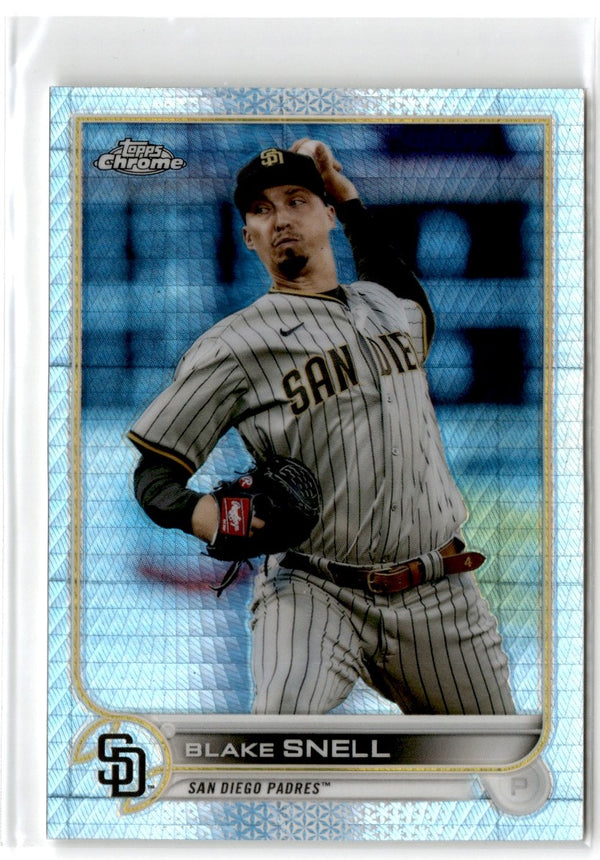 2022 Topps Chrome Blake Snell #196