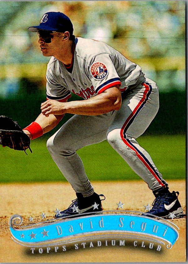 1997 Stadium Club David Segui #64