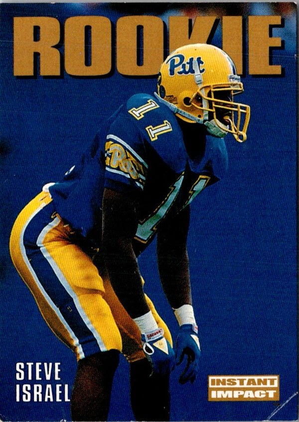 1992 SkyBox Impact Steve Israel #337 Rookie