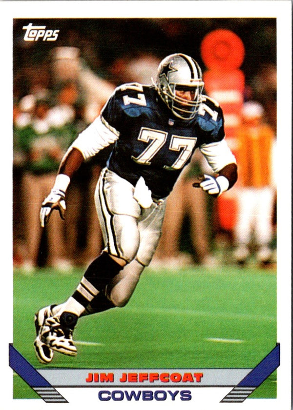 1993 Topps Jim Jeffcoat #549