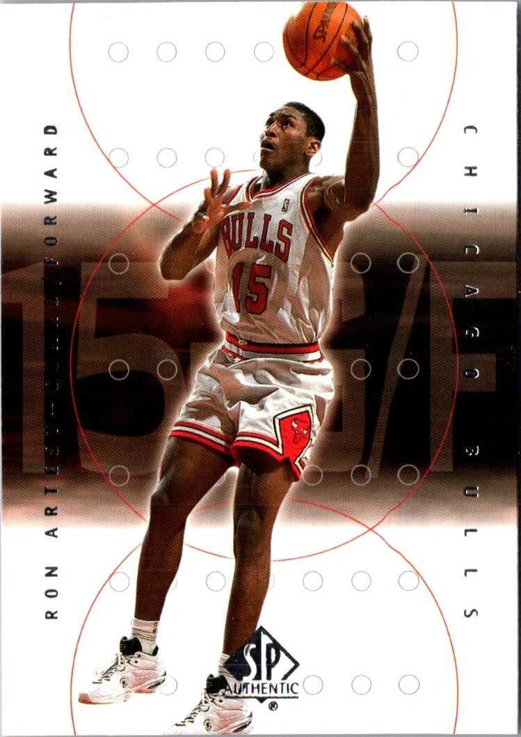 2000 SP Authentic Ron Artest
