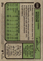 2023 Topps Heritage Patrick Wisdom #228