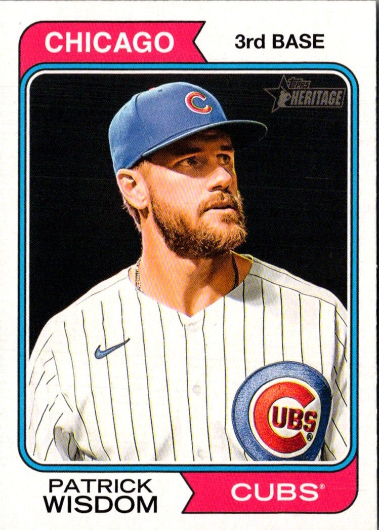 2023 Topps Heritage Patrick Wisdom