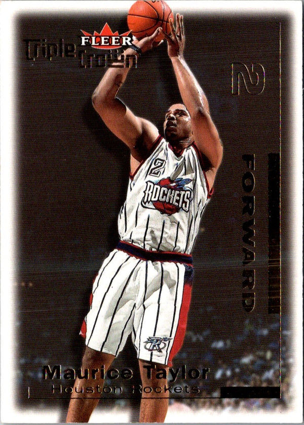 2001 Fleer Maurice Taylor #36